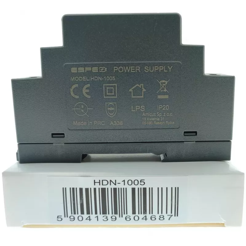 ESPE HDN-1005 DIN Rail maitinimo blokas 5V/10W/2A