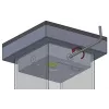 LED Įspėjamasis Žibintas Proxima SŁUPKOWA Gintarinė 12-230V AC/DC IP54