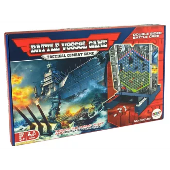 LEAN TOYS Strateginis žaidimas „Battleships at Sea“