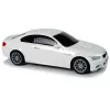 LEAN TOYS BMW M3 baltas 1:18 RC automobilis su vairo pultu, garsu ir šviesomis