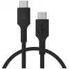 Green Cell PowerStream USB-C – USB-C kabelis 100W, 0,3 m, juodas