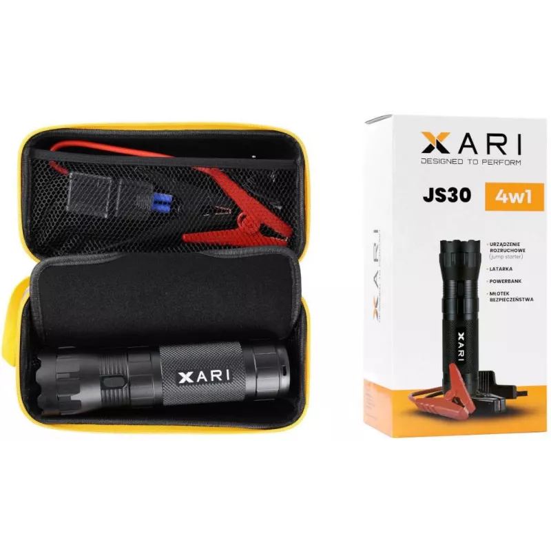 XARI Užvedimo Starteris PS-D30 Plus 3000A 20000mAh 12V Automobilio Baterijos Booster su LED Žibintuvėliu