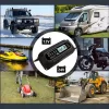 ZENWIRE JMD-10 išmanusis automobilio akumuliatoriaus įkroviklis 12V 24V 10A su atkūrimo funkcija