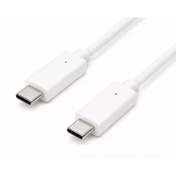 Accura USB-C į USB-C laidas 2,0 m 100 W baltas