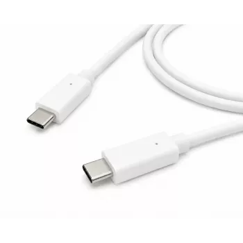 Accura USB-C į USB-C laidas 2,0 m 100 W baltas