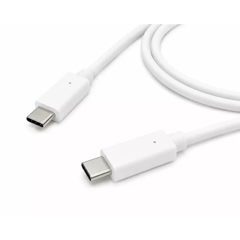 Accura USB-C į USB-C laidas 2,0 m 100 W baltas