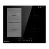 AMZCHEF CE-FS-I72S-FFDD07 4-Zonų Indukcinė Kaitlentė 7200W Juoda Įmontuojama