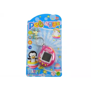LEAN TOYS Tamagotchi Pink Electronic Pet Game