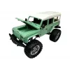 Double E valdomas automobilis Jeep R/C žalias 7.5 km/h 1:14 2.4G