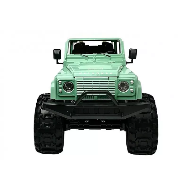 Double E valdomas automobilis Jeep R/C žalias 7.5 km/h 1:14 2.4G