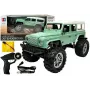 Double E valdomas automobilis Jeep R/C žalias 7.5 km/h 1:14 2.4G