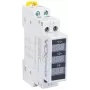 VCX DVM 3 fazių modulinis įtampos indikatorius 80-500V AC DIN bėgiui