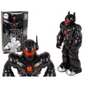 LEAN TOYS Interactive Robot Walks Sound Lights Black