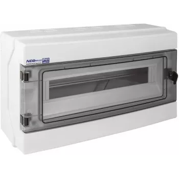 ELEKTRO-PLAST OPATÓWEK Hermetic Modular Distribution Board (500V AC, 1000V DC) 1x18 Surface-mounted (N+PE) IP65 RH-18
