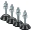 IVENSIS ISA08 Anti-Vibracijos Pėdelių Rinkinys 4 vnt.