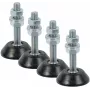 IVENSIS ISA08 Anti-Vibracijos Pėdelių Rinkinys 4 vnt.