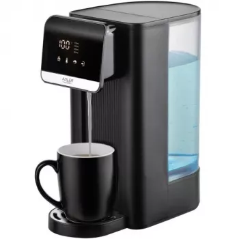 Adler AD 1357 Elektrinis virdulys 1.7L 2200W Nerūdijantis plienas Sidabrinis/Juodas
