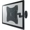 OPTICUM Flexi Twin Full-Motion TV sieninis laikiklis 17-42 colių ekranams, juodas, 25 kg talpa