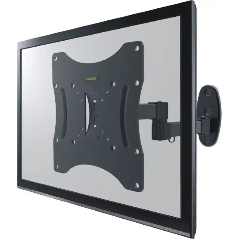 OPTICUM Flexi Twin Full-Motion TV sieninis laikiklis 17-42 colių ekranams, juodas, 25 kg talpa