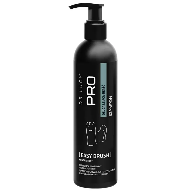 DR LUCY Shampoo Pro Easy Brush 250 ml Koncentratas šunims ir katėms