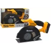 LEAN TOYS Žaislinis Diskinis Pjūklas Geltonas Su Garais