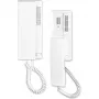 ACO INS-UP720B UNIFON - laikymo, 1 mygtuko skaitmeninis durų domofono ragelis, baltas