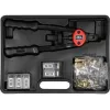 YATO Manual Rivet Nut Setter 3612 - M3 to M12, 7 Mandrels, Cr-Mo Steel, Double-Lever Action