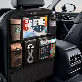TECH-PROTECT UCA200 Backseat Car Organizer Black