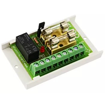 PULSAR AWZ513 Relės modulis SPDT 2A 10-30V DC bėgeliui DIN