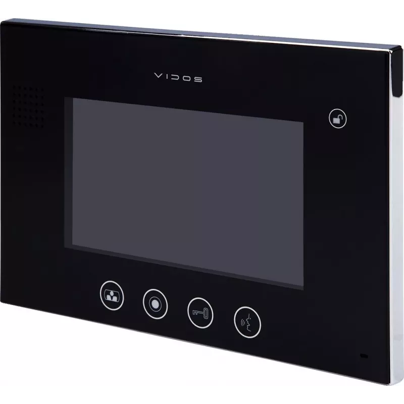 VIDOS M670B 7 colių TFT LCD spalvotas monitorius durų sistemoms