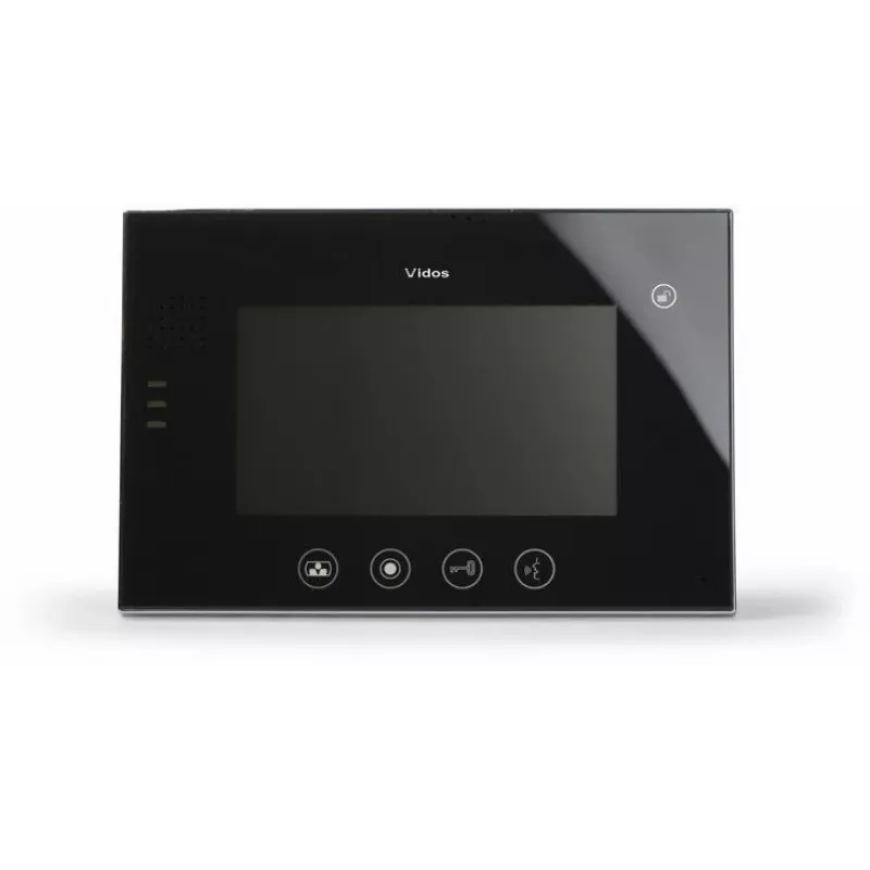 VIDOS M670B 7 colių TFT LCD spalvotas monitorius durų sistemoms
