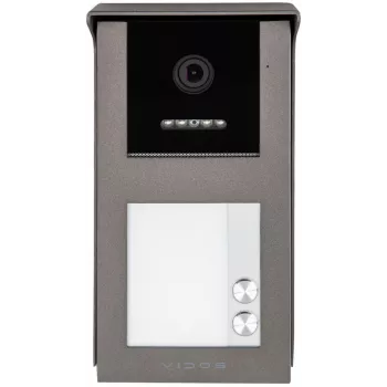 VIDOS IPX S101-2 Lauko Skydelis - 2MP IP Vaizdo Domofonas su RFID, PoE, IP65