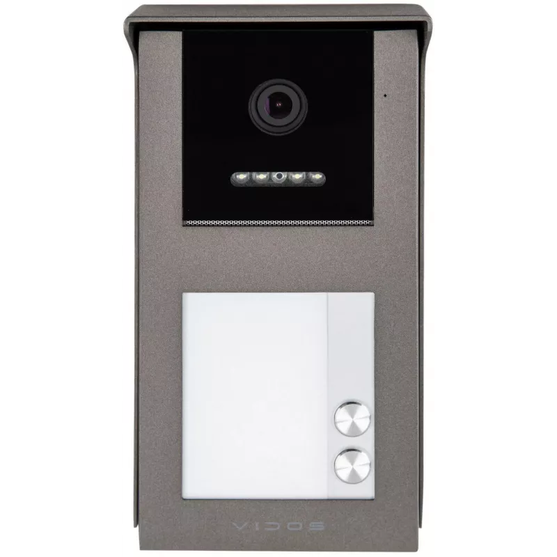 VIDOS IPX S101-2 Lauko Skydelis - 2MP IP Vaizdo Domofonas su RFID, PoE, IP65