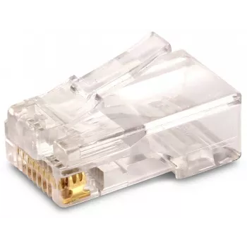 GETFORT RJ45 Cat.5e UTP 8P8C Network Connector 100 Pieces