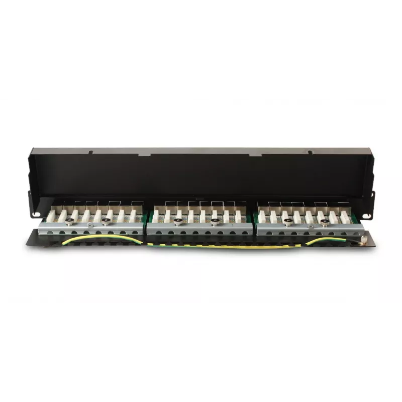 GETFORT PGF-5EFTP24-B6 Patch Panel FTP Cat.5e 24 Port 1U Juodas