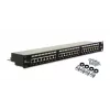 GETFORT PGF-5EFTP24-B6 Patch Panel FTP Cat.5e 24 Port 1U Juodas