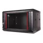 GETFORT CALI 19 inch 6U 600x600 Wall Mount Rack Cabinet Black