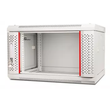 GETFORT 19 inch CALI 6U 600x600 Wall-Mount Rack Cabinet Grey RAL 7035