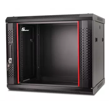 GETFORT CALI 19 inch 9U 600x450 sieninis spintos stovas juodas