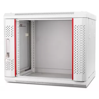 GETFORT 19 inch CALI 9U 600x600 Sieninis Rack Spinta Pilka (RAL 7035)