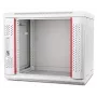 GETFORT 19 inch CALI 9U 600x600 Sieninis Rack Spinta Pilka (RAL 7035)