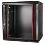 GETFORT CALI 19 inch 12U 600x450 Sieninis Stovo Spintelė Juoda