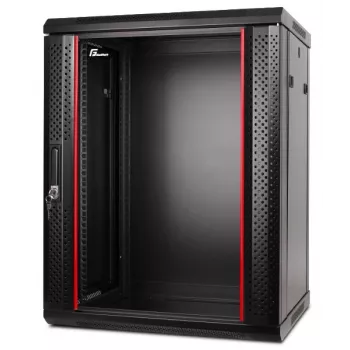 GETFORT CALI 19 Inch 15U Wall Mount Rack Cabinet 600x450 mm Black
