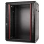 GETFORT CALI 19 inch 15U 600x600 Sieninis Tinklo Spintas - Juodas