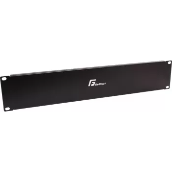 Getfort 2U Blanking Panel for 19-inch Rack Cabinets - Black