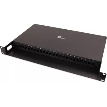 GETFORT GF-FO01-SX 1U 19-Inch 24xSC Simplex Fiber Optic Patch Panel su Splice Tray