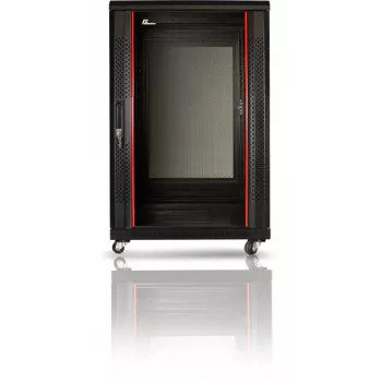 GETFORT 19-inch 15U Grindinis stelažas 600x800 mm Juodas