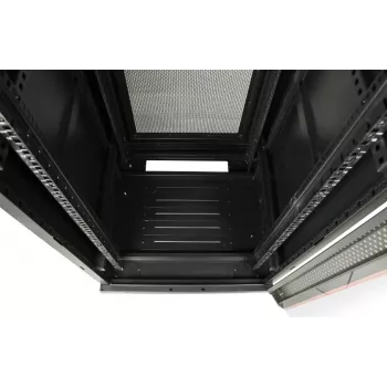 GETFORT 19 inch 22U 600x800 Grindinis stelažas juodas