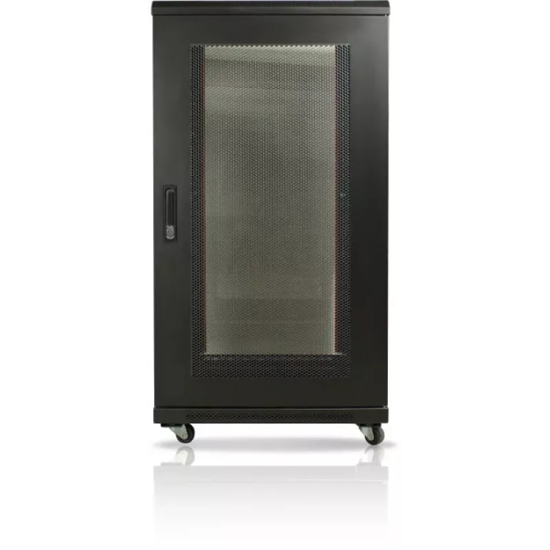 GETFORT 19 inch 22U 600x800 Grindinis stelažas juodas