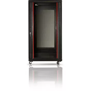 GETFORT 19 inch 22U 600x800 Grindinis stelažas juodas